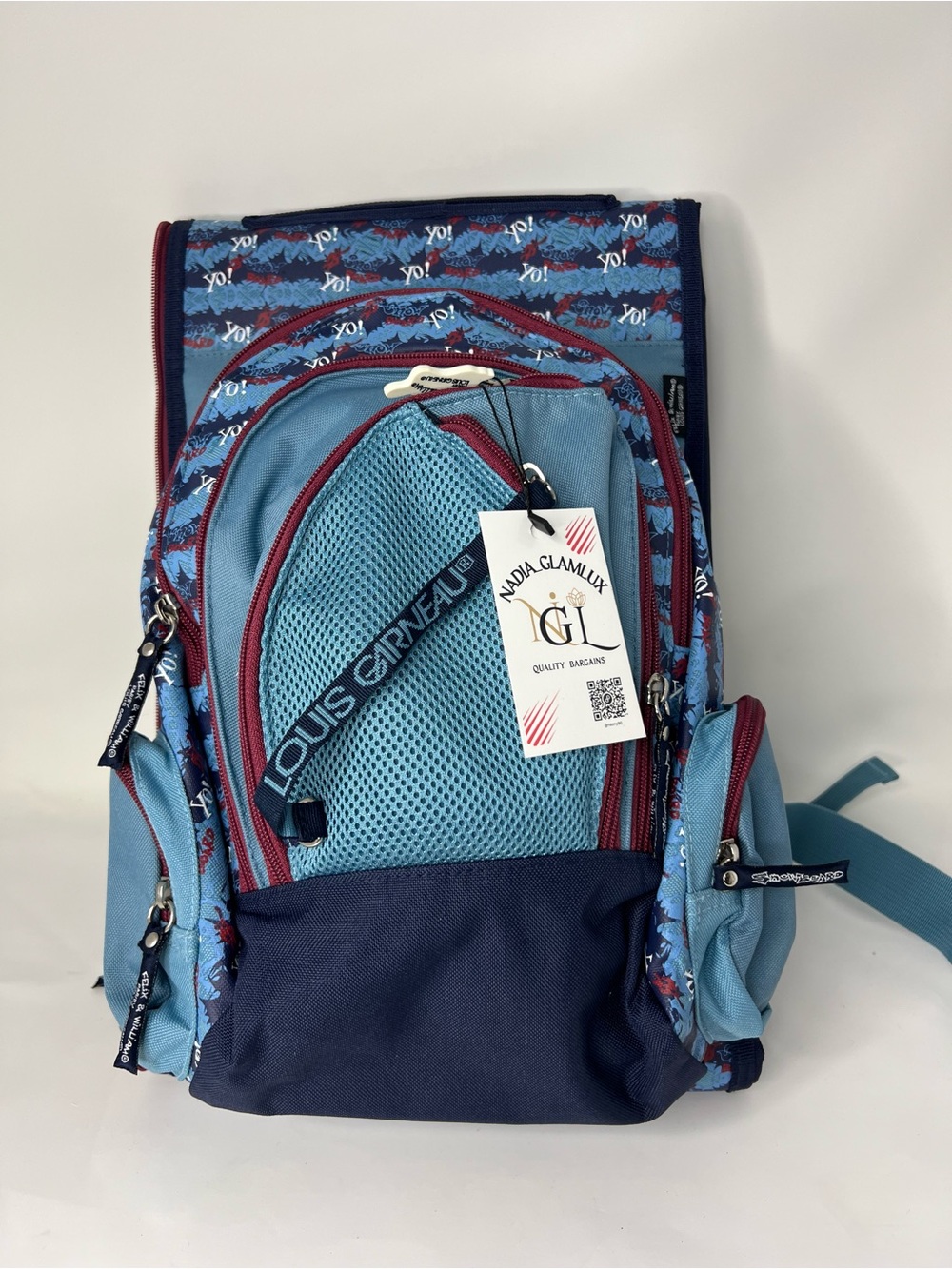 Louis Garneau Blue Backpack - Picture 2 of 11